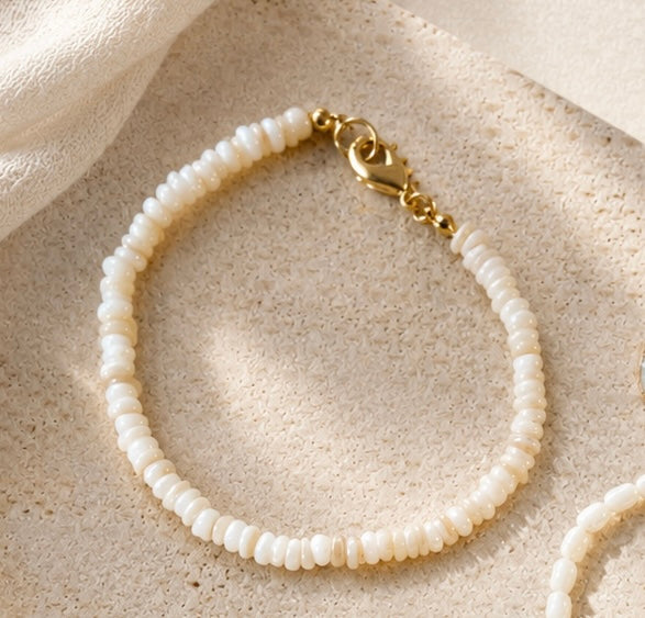 Seashell Bracelet Stack