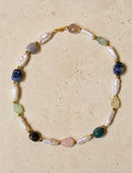 Earth & Sea Pearl Necklace