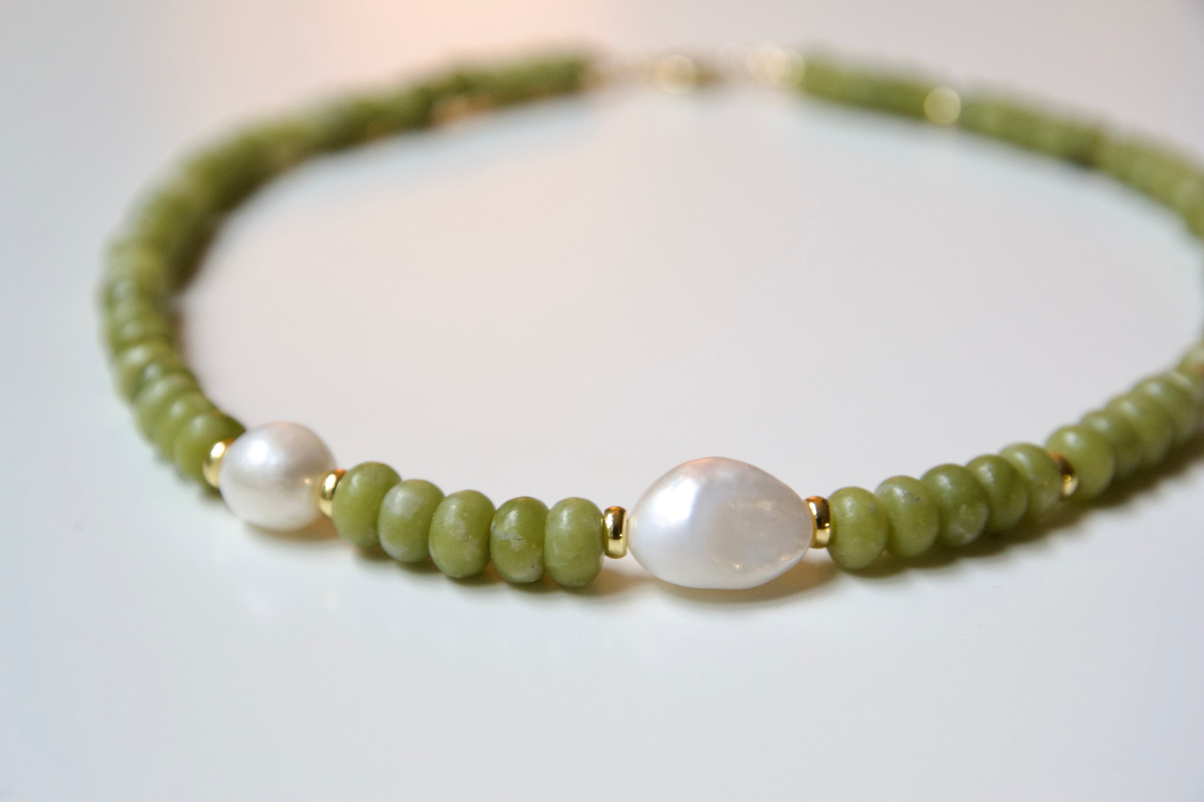 Jade & Pearl Necklace