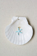 Blue starfish charm