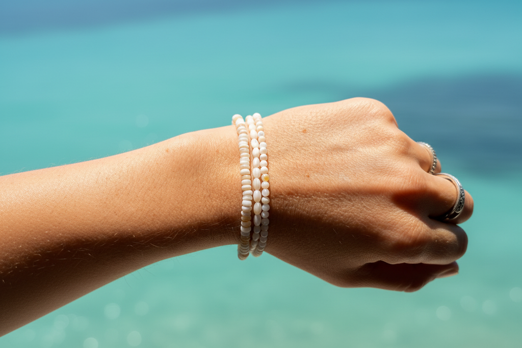 Seashell Bracelet Stack